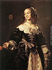 Frans Hals Canvas Paintings - Isabella Coymans